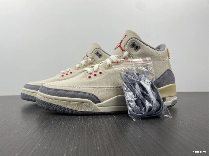Rep TBkick Retro 3 Jordan Air DH7139-100 Muslin 0821